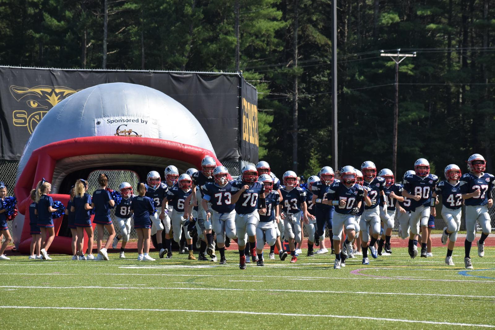 Amherst Patriots Football and Cheer